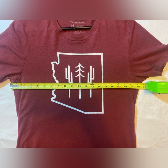 Keep Nature Wild (Arizona) men's graphic short sleeve tee shirt- size M (medium) - Picture 6 of 7